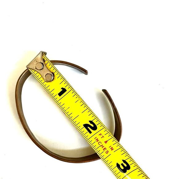 Copper cuff bracelet - Picture 7 of 10